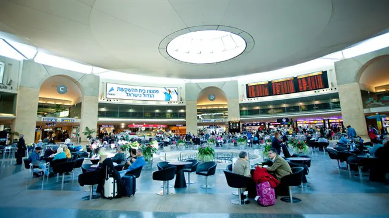 Ben Gurion departures hall