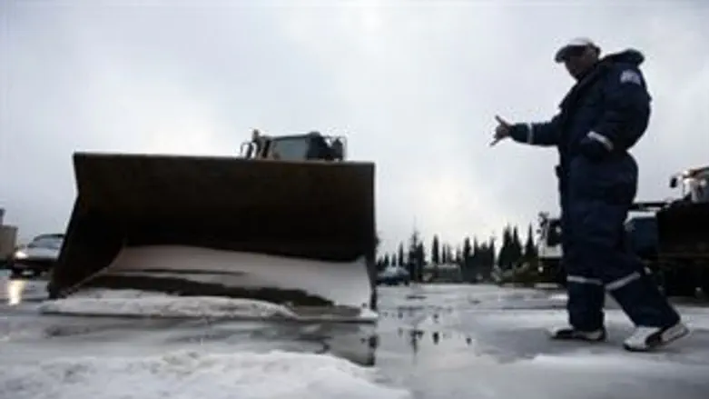 מפלסים שלג בירושלים. ארכיון