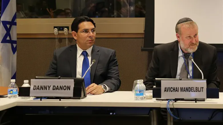 דנון היועץ מנדלבליט, בכינוס היום