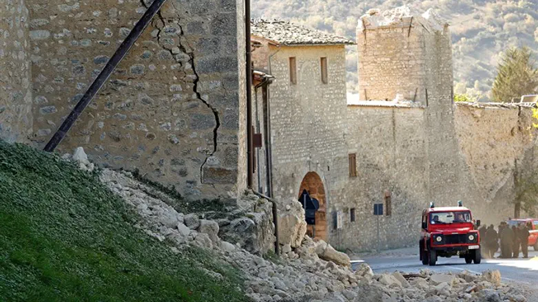 רעידת אדמה באיטליה