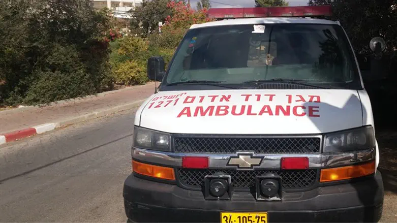 Magen David Adom ambulance