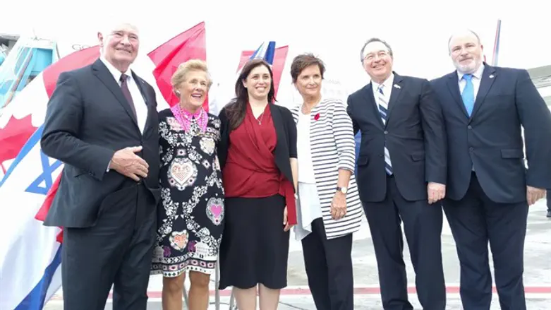 ביקור ראשון של מושל כללי קנדי בישראל