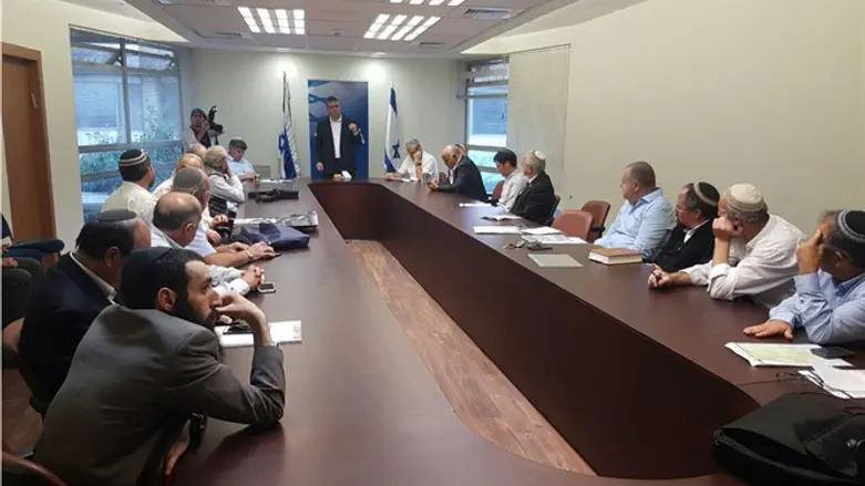 הדיון המיוחד עם חברי סיעת הליכוד בכנסת