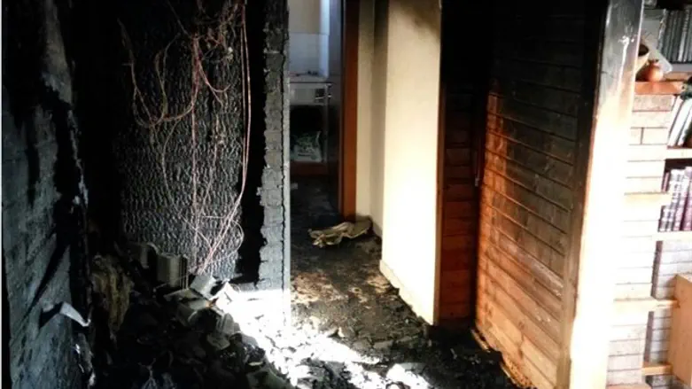 Fire in Yitzhar