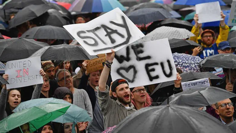 Anti-Brexit demonstrators in London