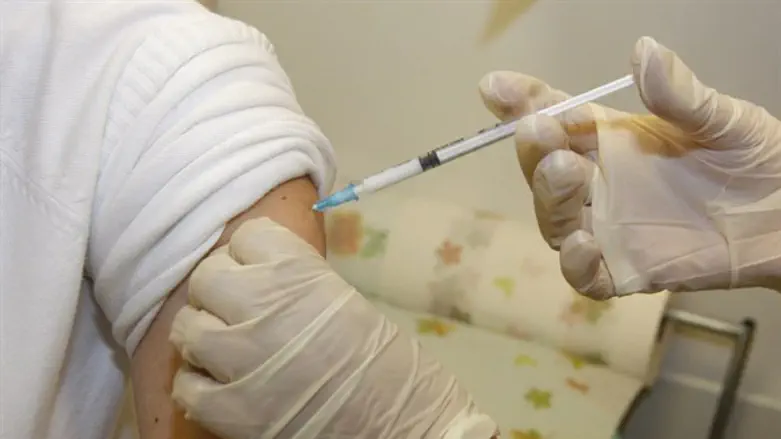 Vaccine shot (illustrative)