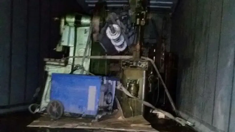 המחרטות שנתפסו במשאית