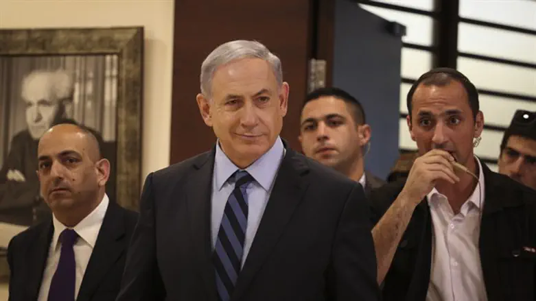 יש לחזק את ידיו. ראש הממשלה בנימין נתניהו