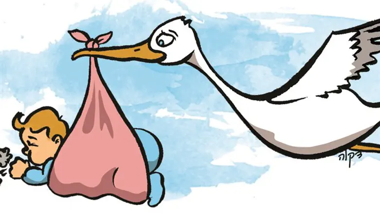 תינוק שלא נחשף לטרדות המסע - חסרה בו עמידות.