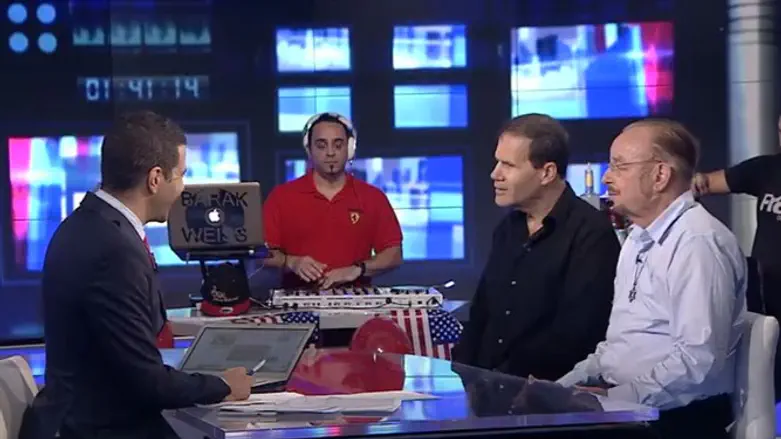 חגיגת ניצחון באולפן