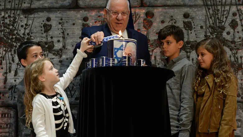 הטקס בבית הנשיא