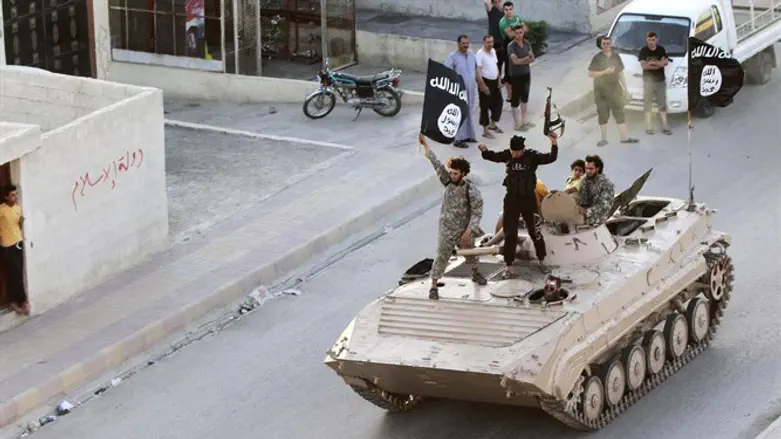 ISIS terrorists in Syria (file)