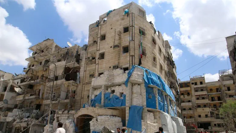 Aleppo hospital hit by Assad regime airstrikes