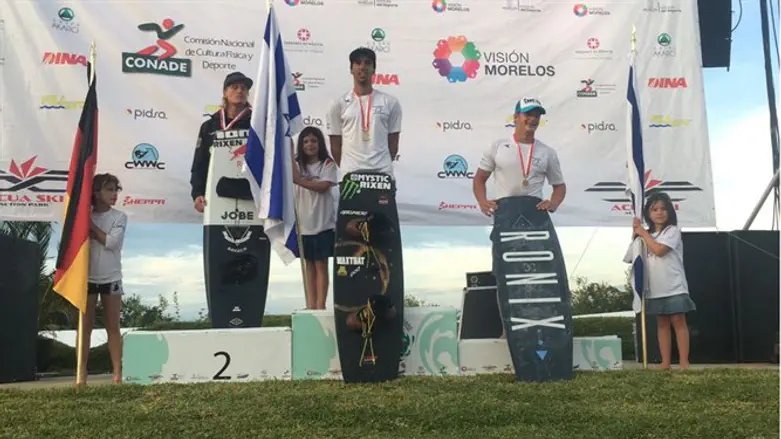 ארד וזהב ישראלי על הפודיום