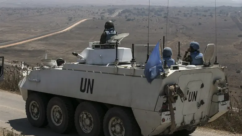 UNDOF peacekeepers