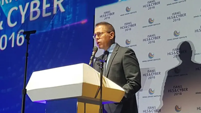 השר גלעד ארדן בכנס הסייבר