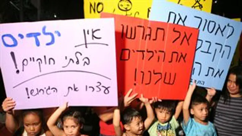 סיוע פרלמנטארי לילדי העובדים הזרים