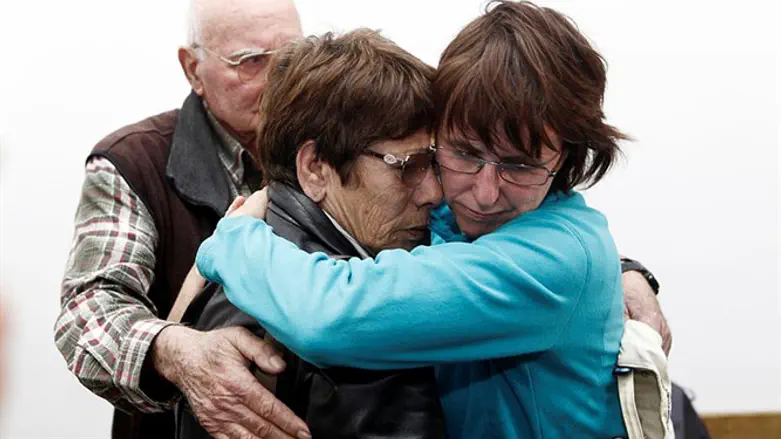Kay Wilson with Kristine Luken's parents