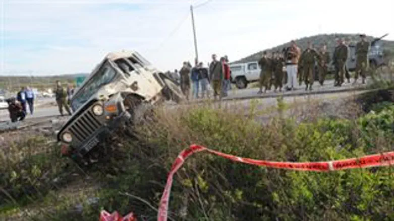 זירת הפיגוע