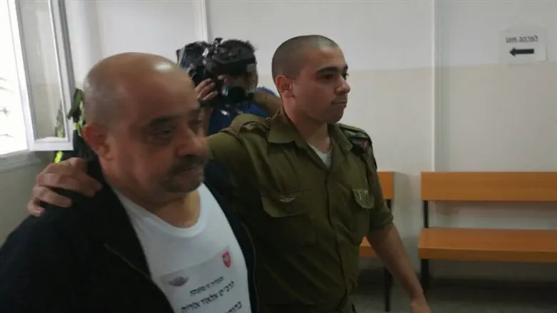 Elor Azariya and his father