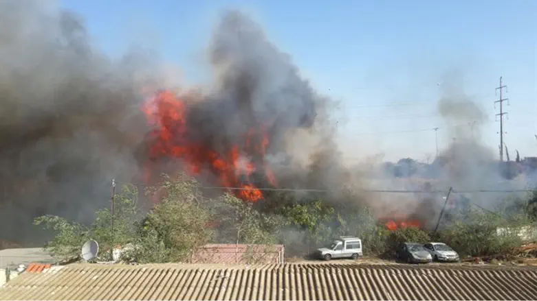 שריפה בחיפה