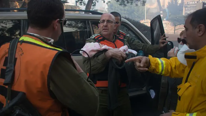 פינוי הנפגעים