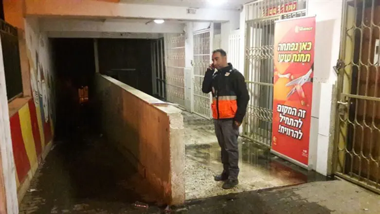 Fire in Ma'aleh Adumim