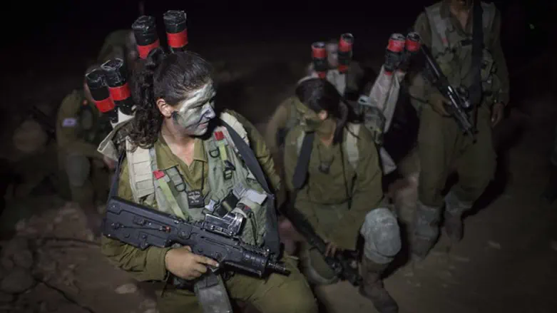 Caracal soldiers during training exercise