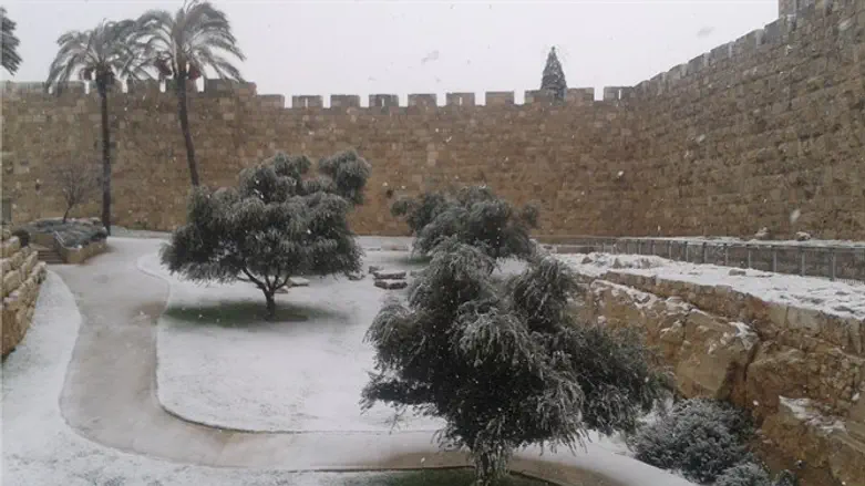 שלג בירושלים
