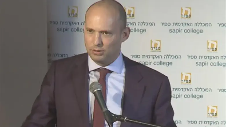 בנט בכנס שדרות