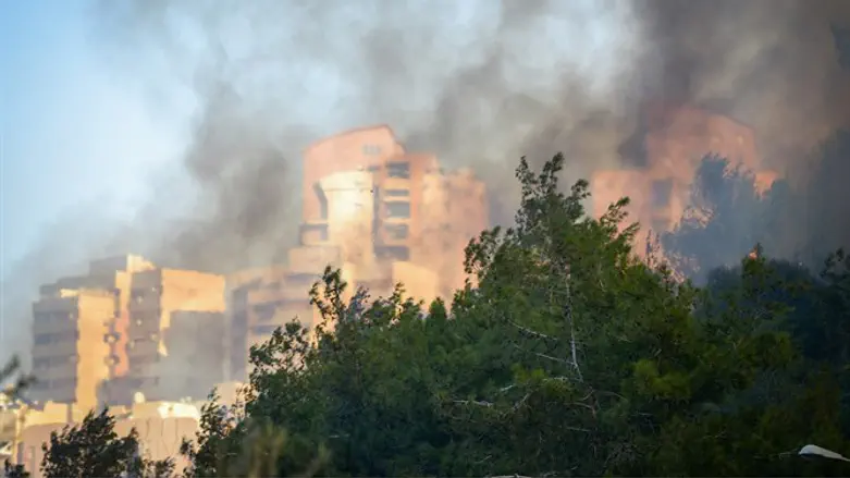 שריפה בחיפה