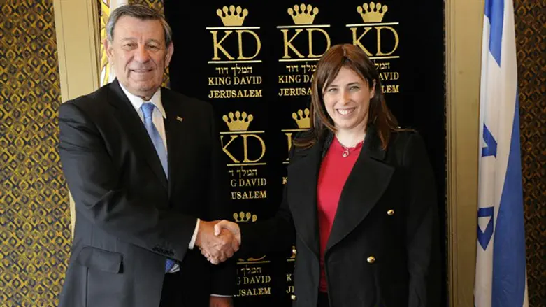 Hotovely with Urugay Foreign Minister