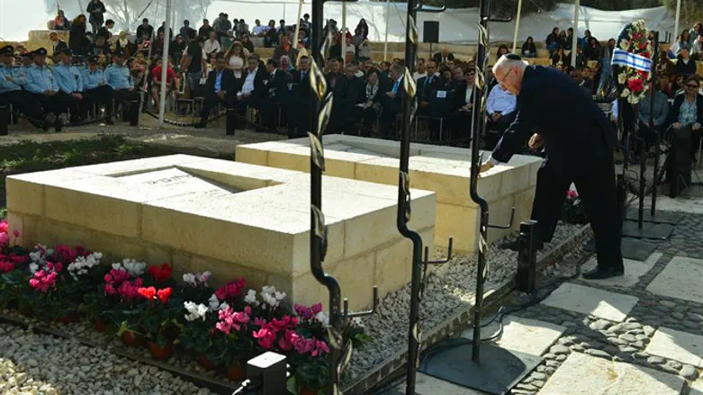 הנשיא ריבלין, באזכרה לדוד בן גוריון ז"ל