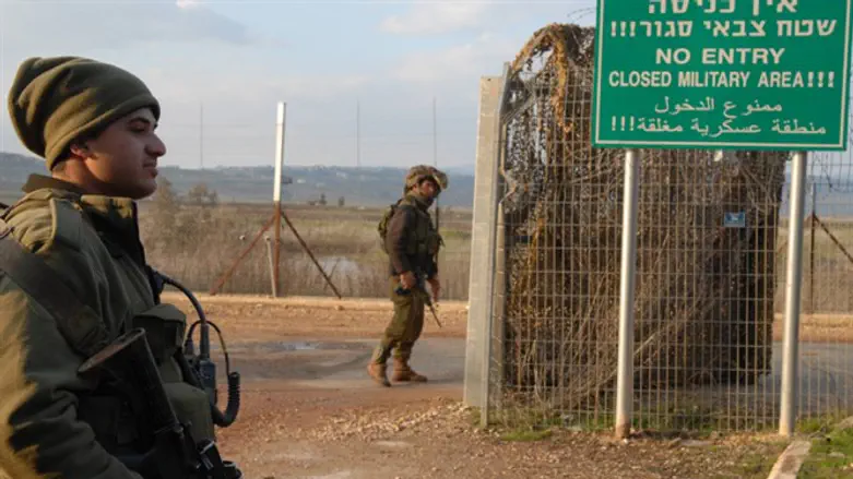 Израильско-ливанская граница. Иллюстрация