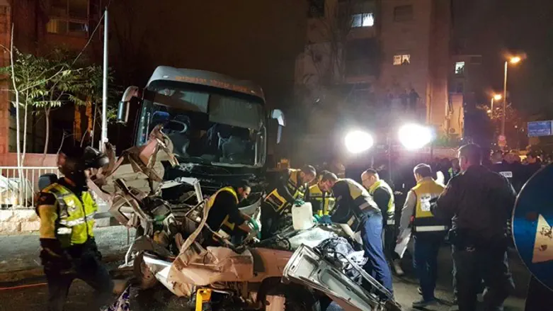 זירת התאונה