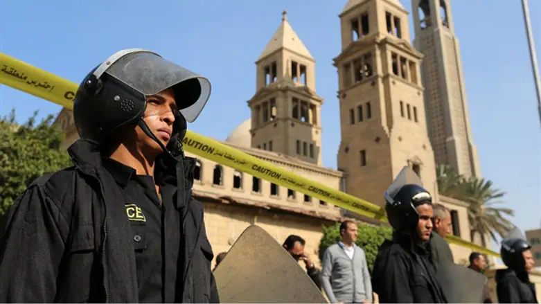 Site of Cairo church attack