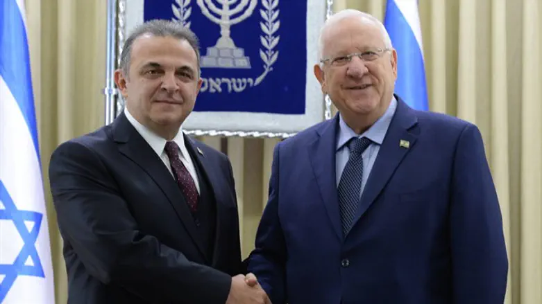 ריבלין והשגריר הטורקי