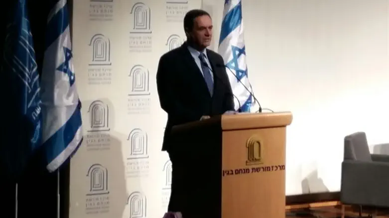 Minister Katz at Begin Heritage Center