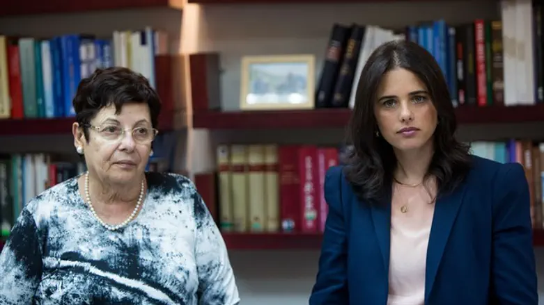השרה שקד עם הנשיאה נאור