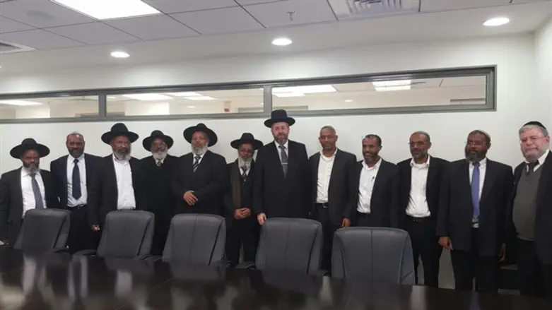 Meeting with Rabbi Lau