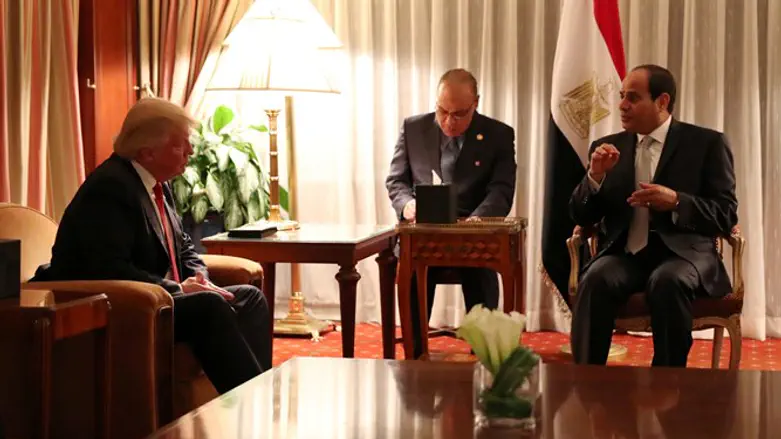 Trump and Sisi meet in New York
