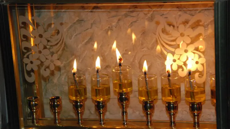 Hanukkah candles