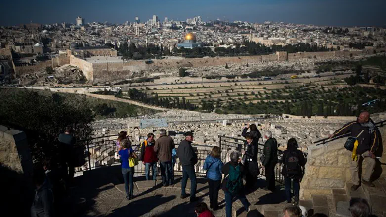 View from the Mount of Olives
