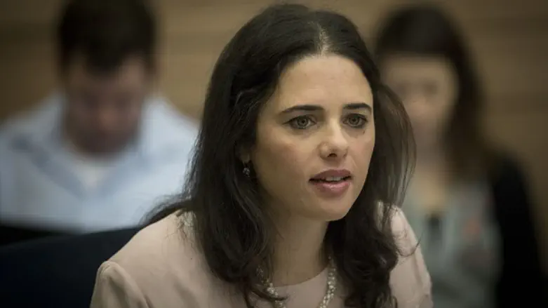 Justice Minister Ayelet Shaked