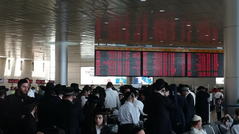 חסידי רבי נחמן בדרכם לאומן