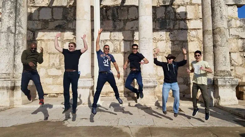 TV stars visit Israel