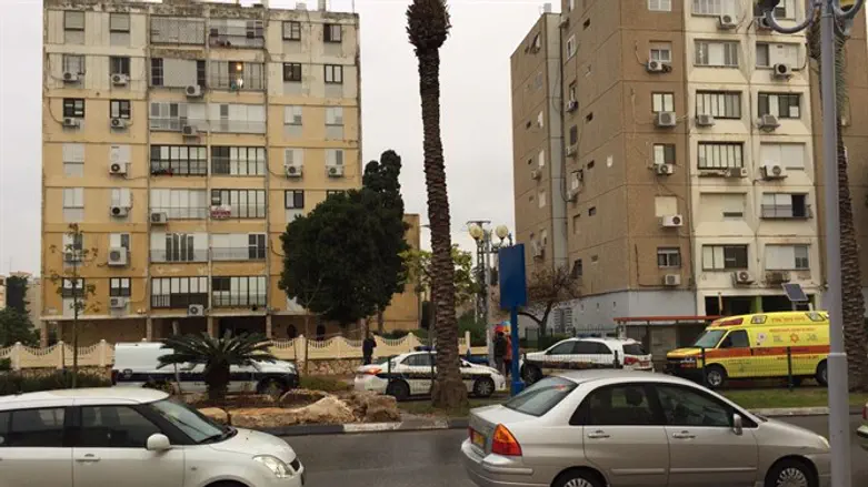 זירת האירוע בעכו