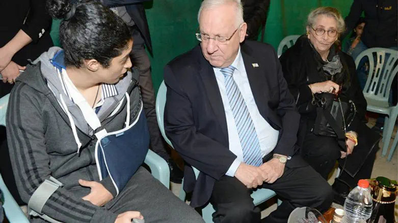 ריבלין בבית המשפחה