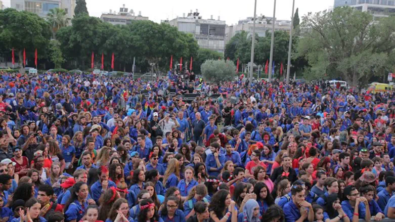 Tel Aviv ay Day rally