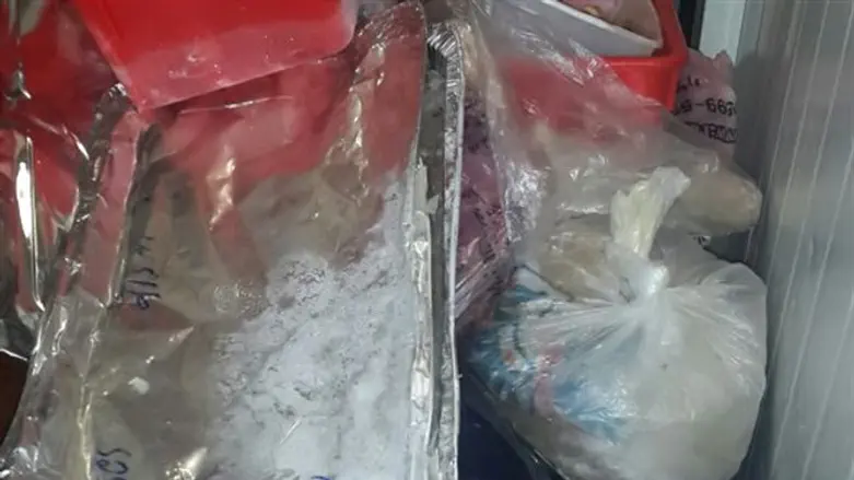 חלק מהבשר שהושמד